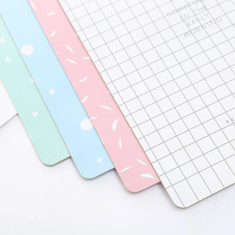 A4 Cute Paper Clipboard Wood Document Folder Pad for Office Supplies Kawaii Writting Exam Clip Board Stationery for School