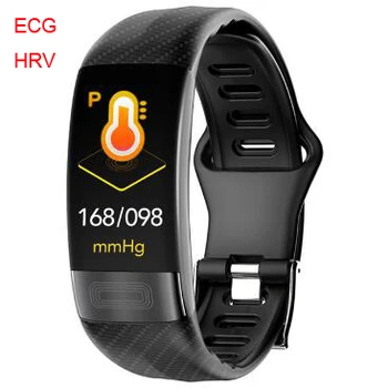 

P11 Smartwatch 2020 HRV ECG Heart Rate Blood Pressure Smart Bracelet Fitness Tracker Wristband Sport Watch for IOS xiaomi huawei