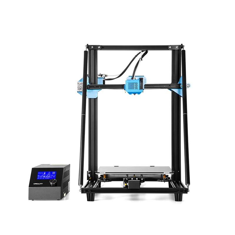 CREALITY CR-10 V2 3d принтер полностью металлический DIY комплект Бесшумная материнская плата с печатью Meanwell источник питания
