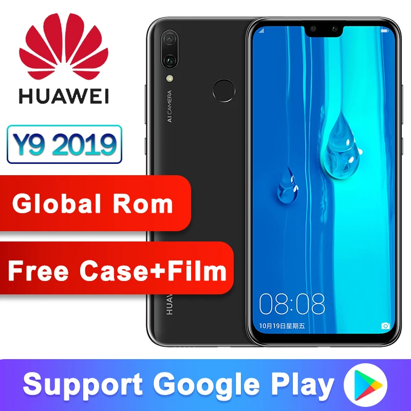Глобальная Версия Дополнительно huawei Y9 2019 Наслаждайтесь 9 plus смартфон 6 5