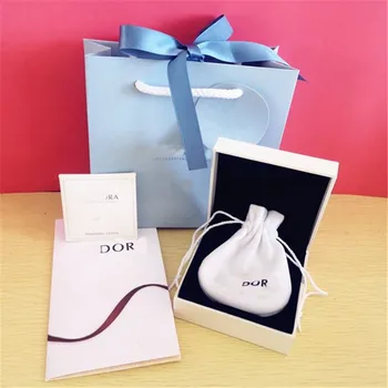 

Applicable Pandor Element Jewelry Packaging Handbag Velvet Bag Necklace Bracelet Ring Jewelry Gift Box Card Silver Clot