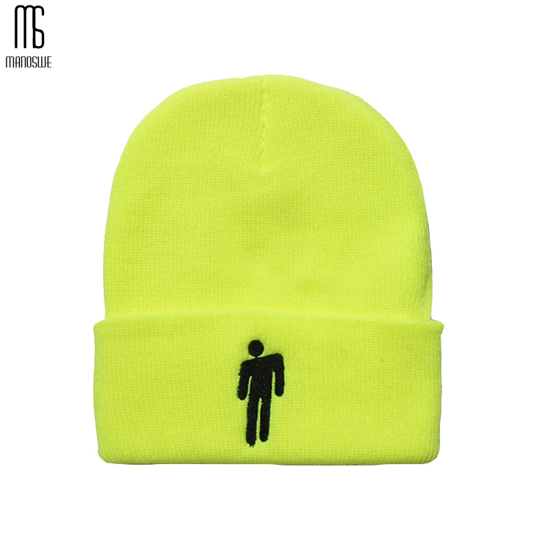 

Winter Hat Balaclava Hats Knitted Solid Hip-hop Skullies Hats for Boys Hats for Boys Accessories Billie Eilish Beanie 6 Color