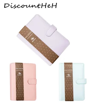 

leather spiral notebook Original office personal diary/week planner/agenda organizer Cute ring stationery binder A5 A6