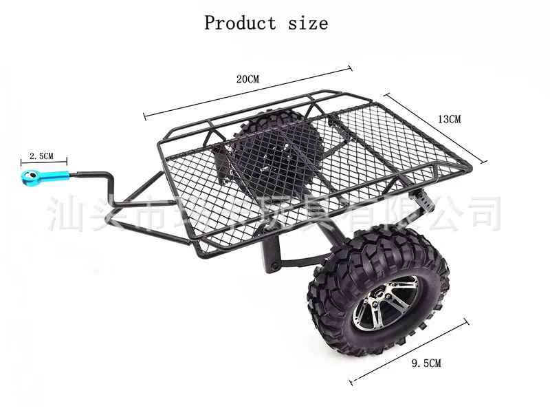 1: 10 модель скалолазание автомобиль Прицеп Сделай Сам D90 Scx10 DIY Trx-4 металлическое маленькое автомобильное ведро DIY Украшение