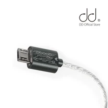 Dd ddhifi totalmente novo atualizado tc03 tipo-c para micro cabo de dados usb para conectar seu smartphone/computador com micro dac/dap/amplificador