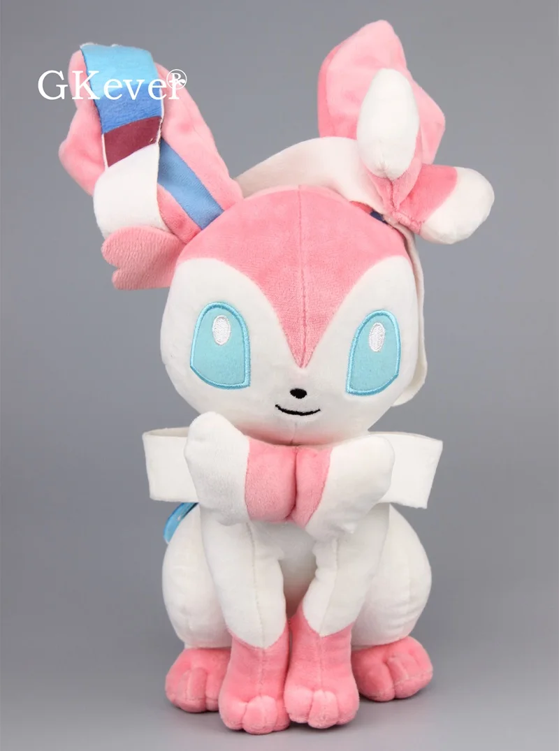 9 видов стилей Sylveon Umbreon Espeon мягкие куклы Eevee Leafeon Vaporeon детские плюшевые игрушки мягкие животные большой размер 30 см детский подарок