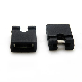 

1000pcs/lot 2.54mm Circuit Board Jumper Cap Shunts Short Circuit Cap Computer Jumpers Shunt Cap In Stock