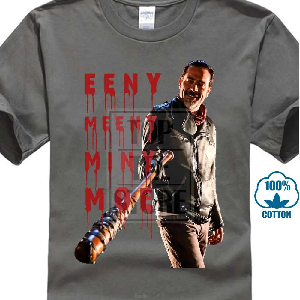 Футболка The Walking Dead Negan Eeny Meeny Miny Mo Размер: S-Xxl 022425 - Цвет: Темно-серый