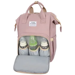 Sac à langer en Polyester pour maman, sac à dos de voyage de grande capacité, soins pour bébé, femmes enceintes 