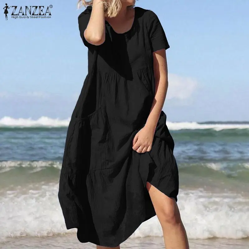 womens midi summer dresses
