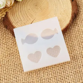 

Silicone Resin Mold For Jewelry Making Kawaii Fish Animal White Heart Accessories 48mm(1 7/8") x 48mm(1 7/8"), 2 PCs