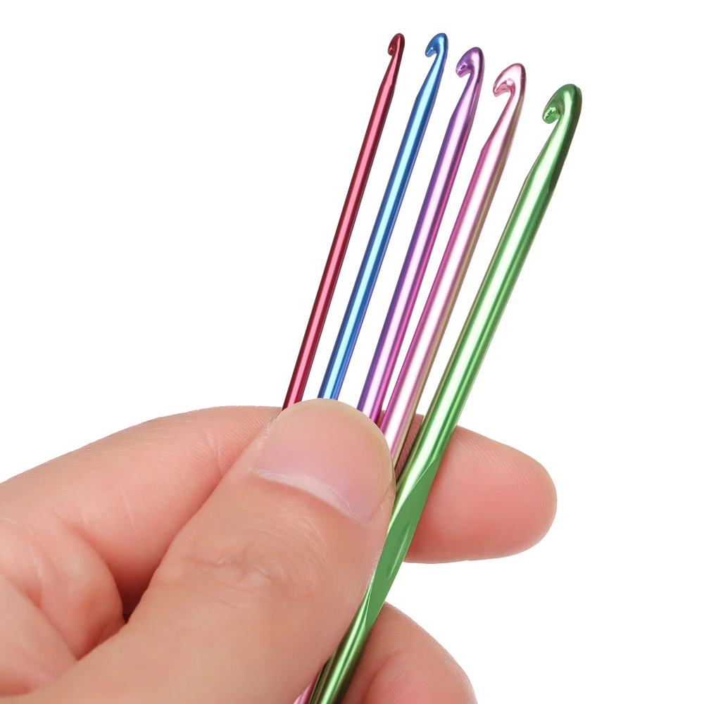 Colorful Aluminum Crochet Hooks 4