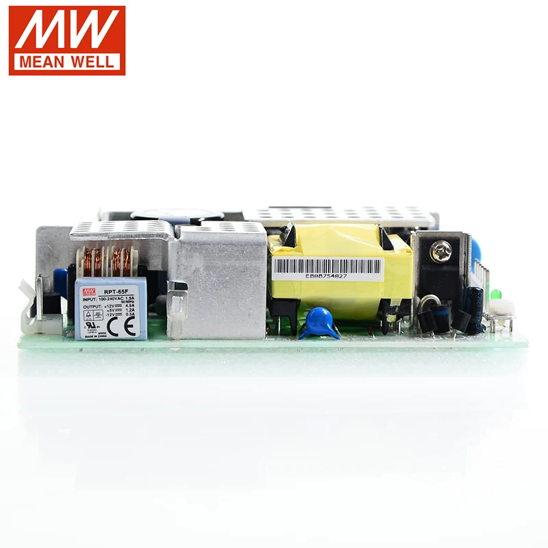 MEAN WELL RPT-65F 66 Вт тройной выходной импульсный источник питания 110 В/220 В переменного