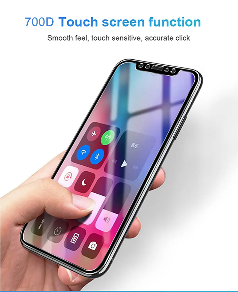 Закаленное защитное стекло для iPhone X XS 11 Pro Max XR защитное стекло из алюминиевого сплава для iPhone 6 6S 7 8 Plus 5 5S