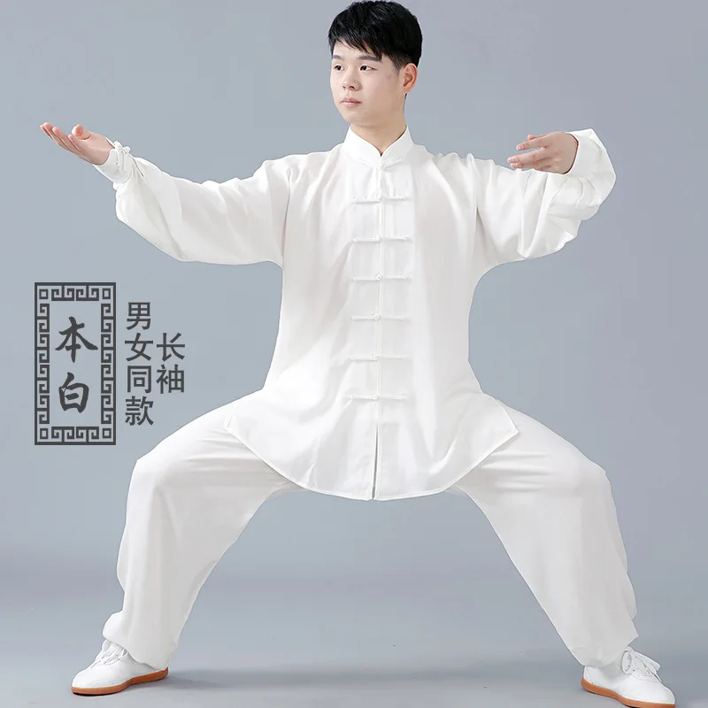 Одежда для тренировок Tai Chi женщин и мужчин весенняя одежда упражнений летняя