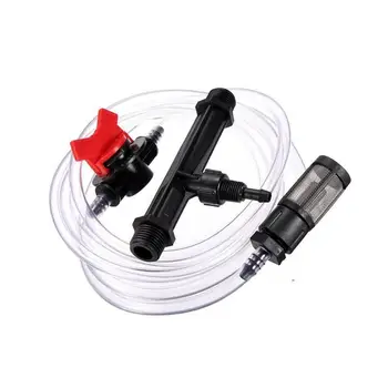 

3/4 Garden Irrigation Device Venturi Fertilizer Injector Switch Water Tube Kit