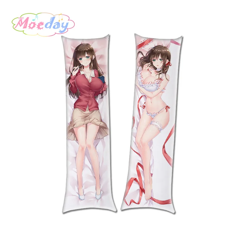 Коричневый Домашняя девушка Hina Tachibana Rui Tachibana сексуальные женские наволочки - Цвет: Коричневый