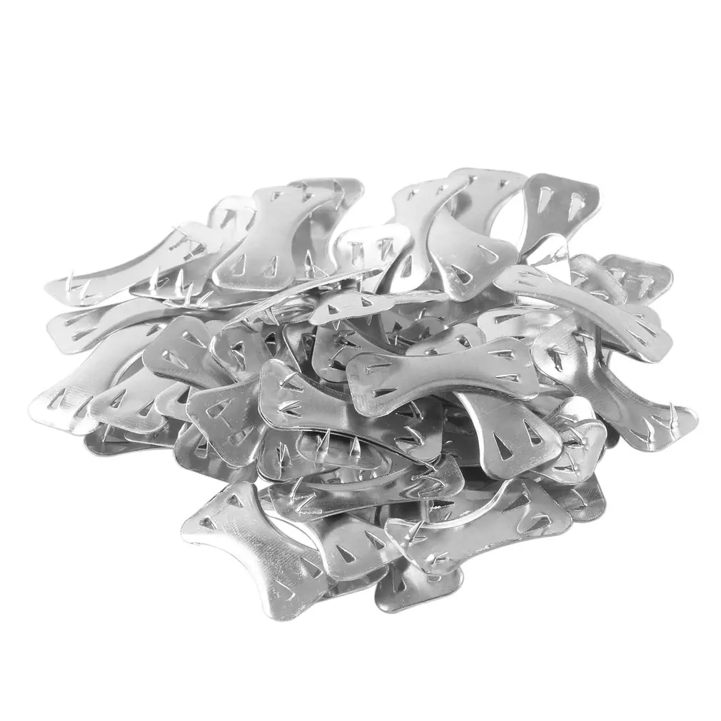 Aluminum Metal Style Clips Sterile for Elastic Bandages Spares for ACE Type Body Wrap Sports Bandages Fastening Clips