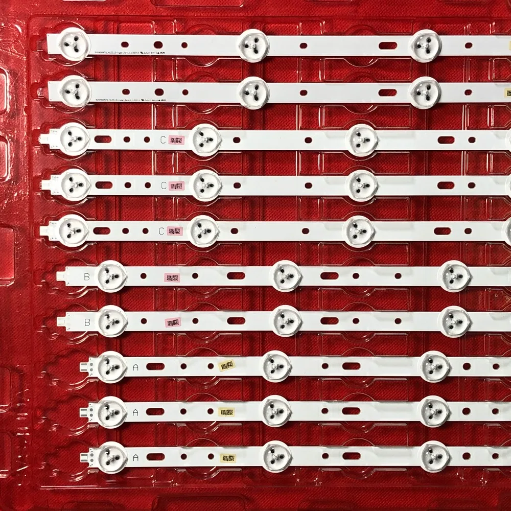 Новая часть 1 комплект = 10 штук 40D1333B 40L1333B 40PFL3208T LTA400HM23 светодиодный подсветка бар SVS400A79 4 светодиодный A B D 5 светодиодный C Тип Rev.1120712
