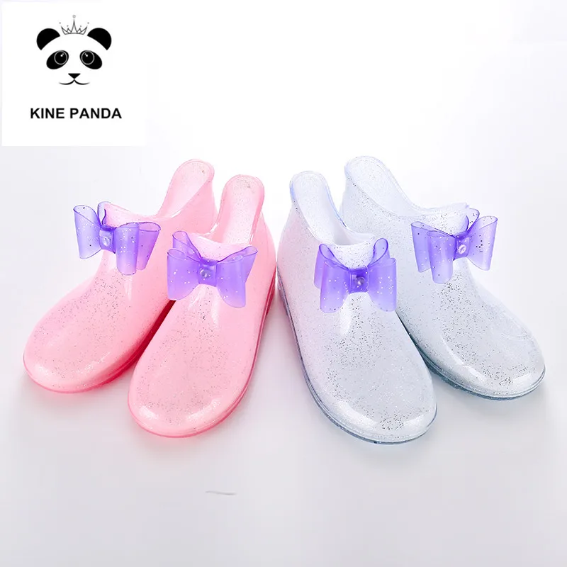 KINE PANDA/сапоги для девочек; детские непромокаемые сапоги для мальчиков; водонепроницаемые сапоги для школьников; непромокаемые сапоги для детей 4, 6, 8, 10, 12 лет