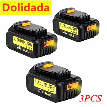 

2020 Original 6000mAh 18V for Dewalt Power Tool Battery DCB180 DCB181 DCB182 DCB201 DCB201-2 DCB200 DCB200-2 DCB204-2 L30