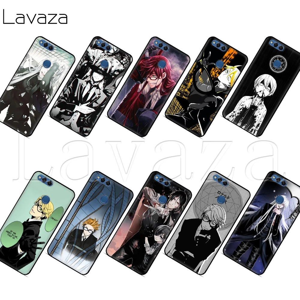 Lavaza Черный Батлер Kuroshitsuji чехол для Huawei Honor Nova 6 7 9A 10 Y6P P40 30 Pro Max SE 4G 5G | Мобильные