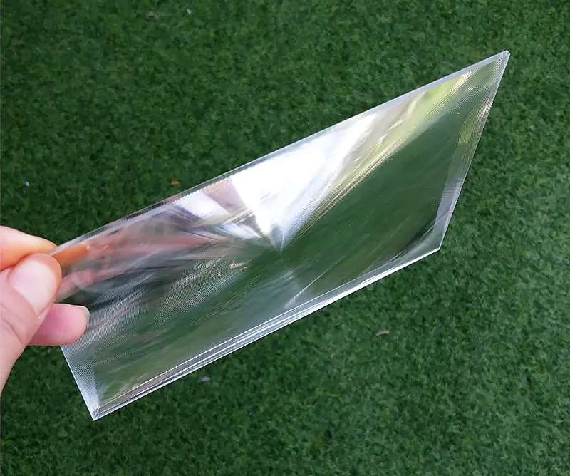 150x150 мм оптическая PMMA пластиковая Солнечная линза Френеля для DIY прожекторной лупы, солнечные линзы концентратора