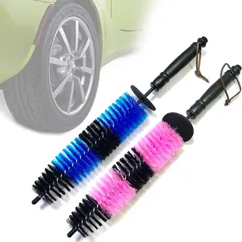 

Multifunction Car Wheel Wash Brush Truck Motor Engine Grille Wheel Wash Brush Tire Rim Cleaning Tool