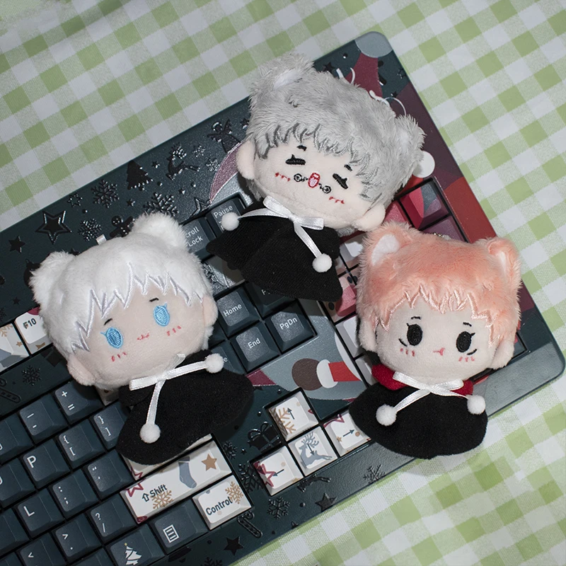 RANMO Jujutsu Kaisen Yuji Itadori Fushiguro Megumi Gojo Satoru Cute Plush Doll Pendant Hanging Keychains Keyring Toy Coaplay -Zentai shop online He3aa6ad8add64db6a742221a94d84f30m.jpg