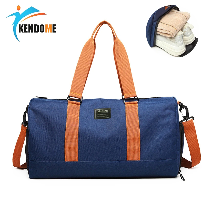 sports bag with separate shoe compartment