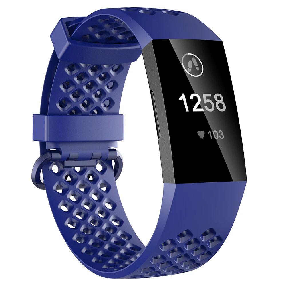 Honecumi Sporting Bands for Fitbit Charge 3 Band TPU Smart Watch Strap Replacement Accessories Wristband For | Электроника