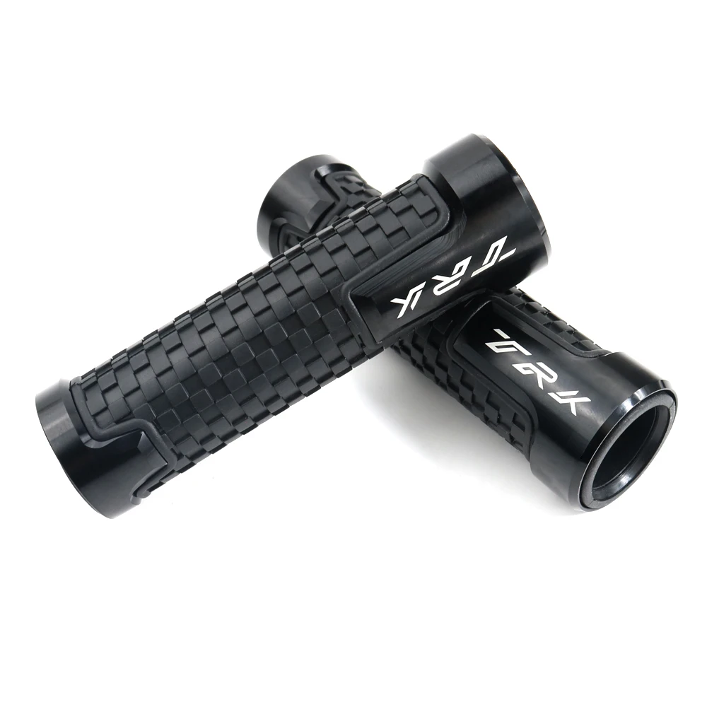 Для Benelli TRK 502 руль мотоцикла рукоятки CNC алюминий не скользит Резина TRK502