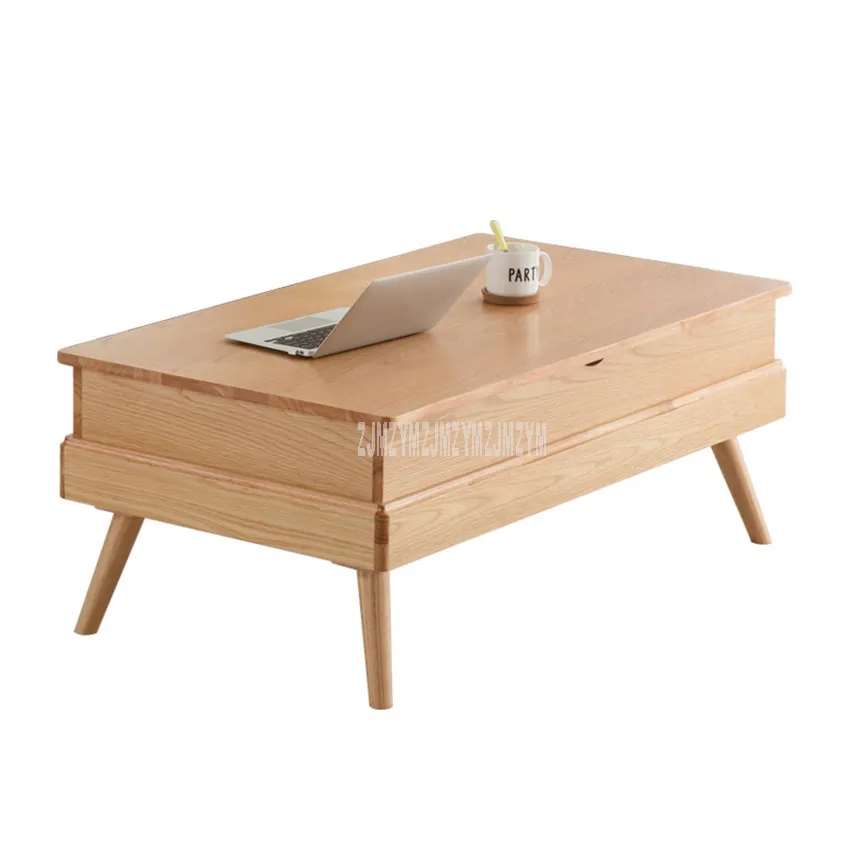 Многофункциональный складной чайный столик в скандинавском стиле, домашний стол из цельного дерева для гостиной, креативный простой стол для гостиной, диван, столик для чая