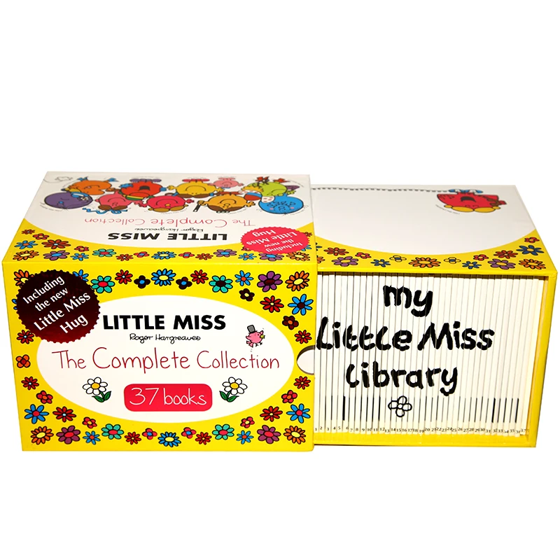 [新品。海外購入]37冊 セットMP3付きLittle Miss Little Miss Complete Collection: Adam Hargreaves