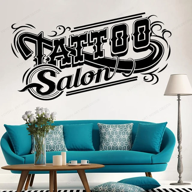 Tattoo hall sign stock photo. Image of design, machine - 142205470
