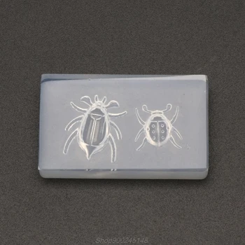 

Cute Beetle Pendant Insect Resin Silicone Mold Jewelry Making Tools Jy15 20 Dropship