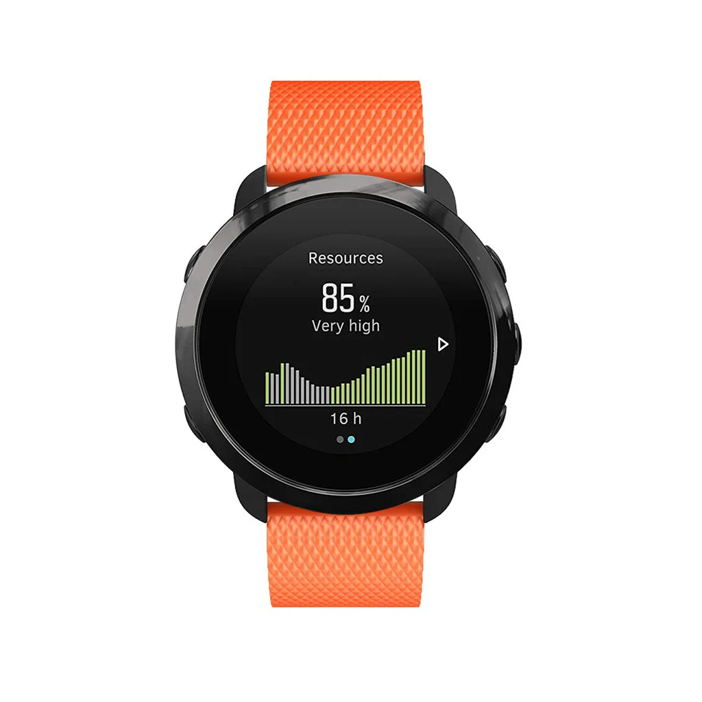 Спортивный мягкий силиконовый браслет наручный ремешок для SUUNTO 3 фитнес-часы 42 мм замена Смарт-часы ремешок Браслет ремешок#20