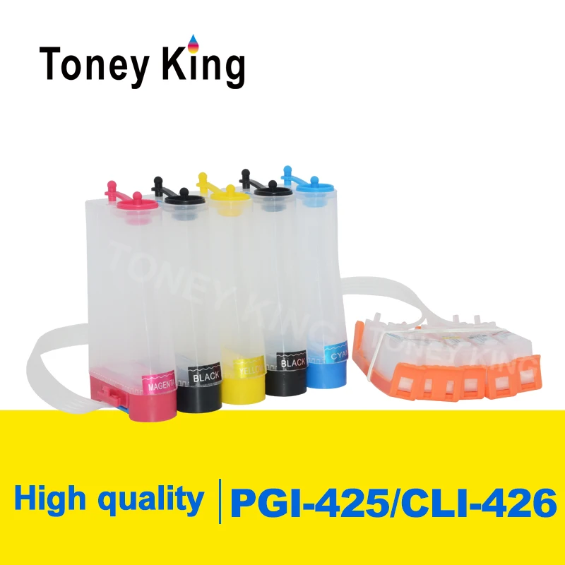 Система подачи чернил Toney King PGI-425 CLI-426 CISS для принтера Canon PIXMA IP4840 IP4940 IX6540 MG5140 MG5240