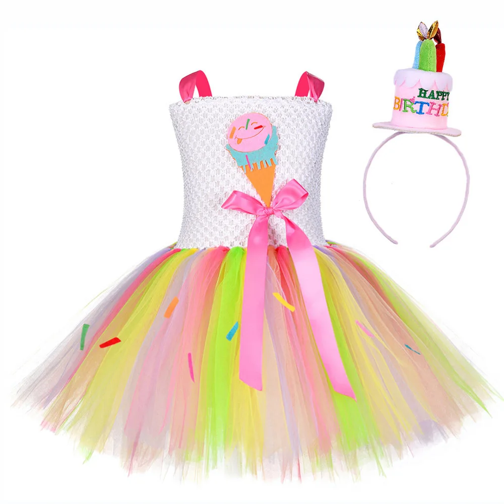Girls Dress Милый костюм на Хеллоуин для девочек; Детские платья для девочек с рисунком леденца на Рождество; платье-пачка принцессы для дня рождения; Vestido - Цвет: Girls Dress