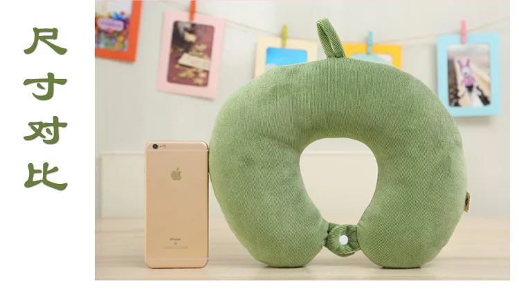 Подушка для поддержки шеи, U-SHAPE, подушка для взрослых, переносная подушка для поддержки шеи, подушка для путешествий, мультяшная, офисная, Подушка для сна