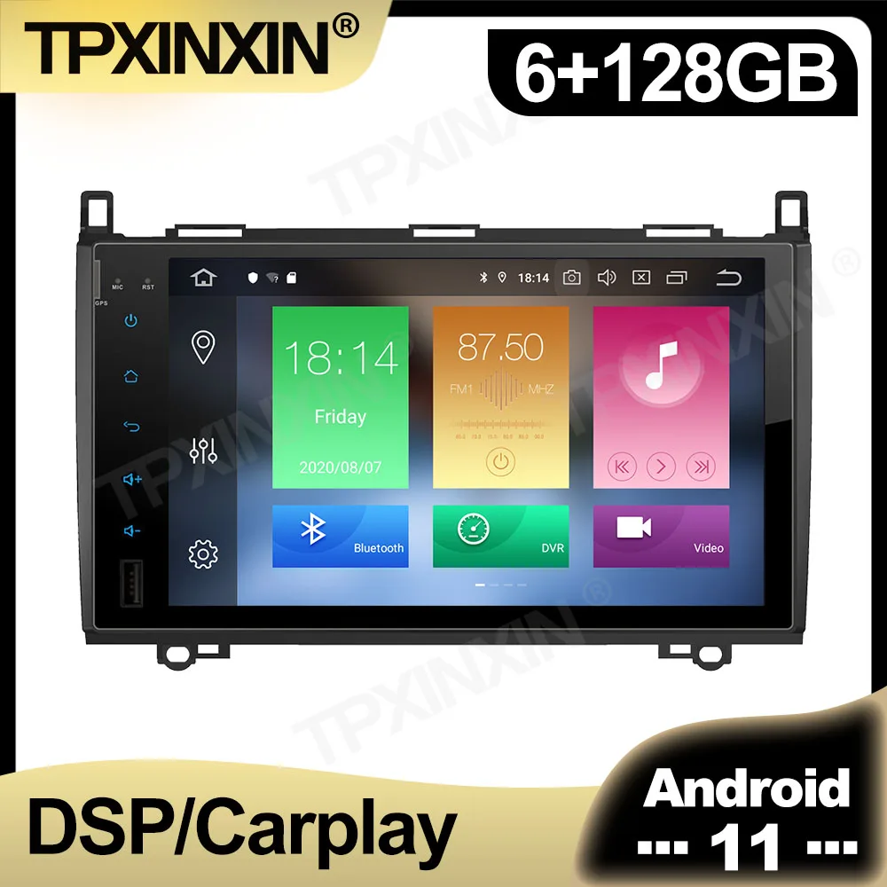 

128GB Android 11 Car Radio For Mercedes Benz Sprinte B200 Vito Viano Multimedia Auto Video DVD Player Navigation Stereo GPS 2din