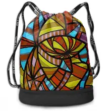 Бесшумный дизайн, 3d рюкзак, ландшафтный рюкзак на шнурке, спортивная сумка для спортзала, рюкзак для путешествий, рюкзак для мальчиков и девочек, сумка для обуви на шнурке