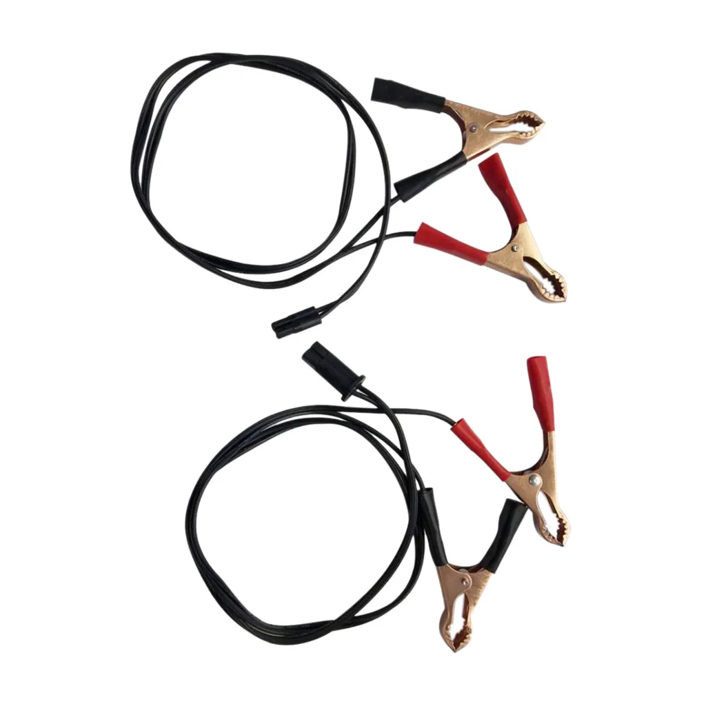 Fuel Injector Flush Cleaner Battery Clip Adapter Tool Clean Most Car Auto