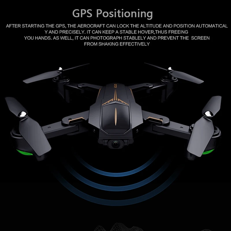 VISUO XS812 Дрон gps позиционирование следуй за мной 4K 5G wifi FPV камера Дрон профессиональная широкоугольная камера Квадрокоптер RC Дрон VS F11