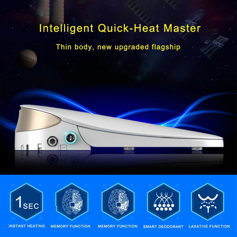 Modun Smart Heated Toilet Seat WC Sitz Intelligent Water font b Closet b font Cover Heating