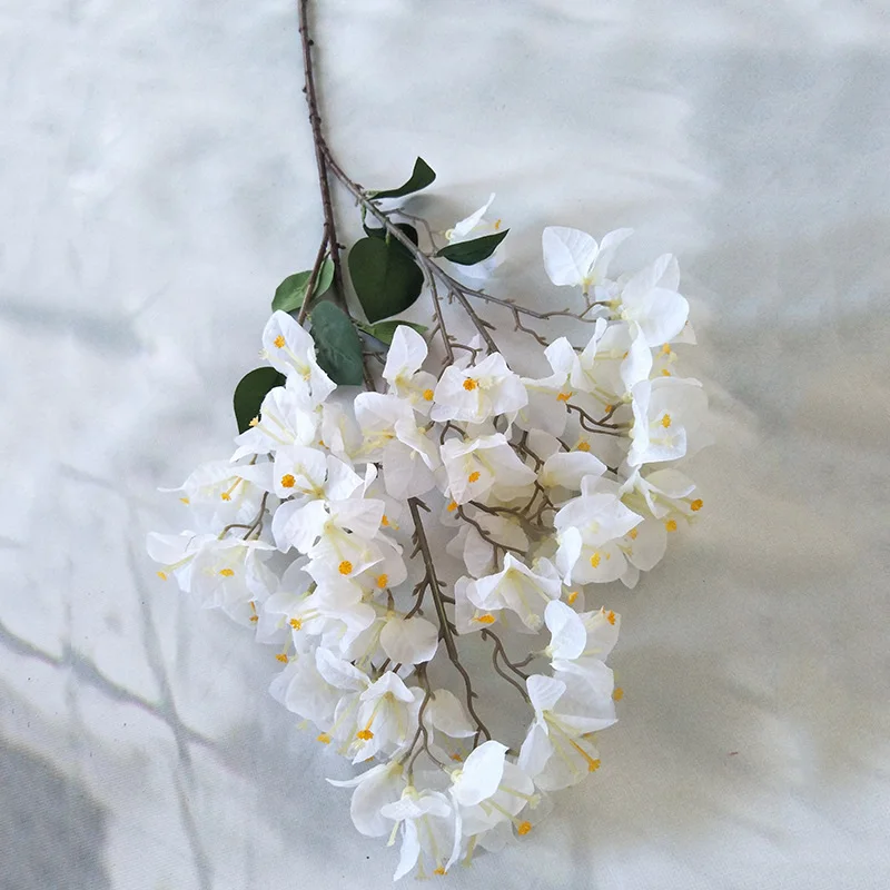 Искусственный цветок бугенвиллеи украшения в помещении моделирование бугенвиллеа Букет Искусственный цветок из шелка домашний вечерние декор стола