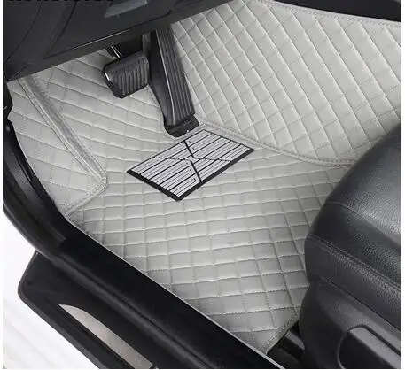 Flash Mat кожаные автомобильные коврики для hyundai Tucson 2005-2013 пользовательские коврик для ног автомобильный коврик крышка