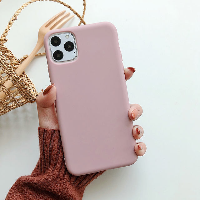 Solid Color Silicone Couples Case