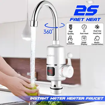 

Water Heater Tap Kitchen Faucet Instantaneous Water Heater Shower Instant Heaters Tankless Water Heating LCD Display
