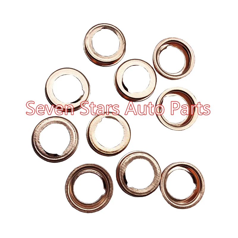 100PCS Auto Parts Oil Drain Plug Crush Washer Gaskets Fits For Nissan 11026-JA00A 11026-01M02 11026JA00A 1102601M02